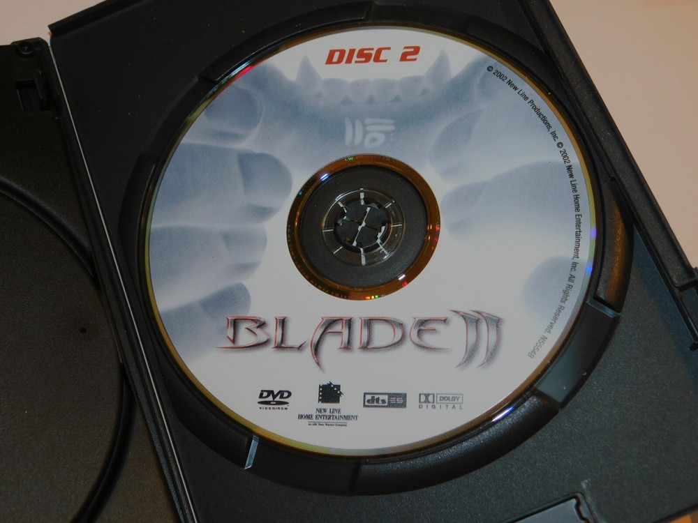 Blade II DVD Wesley Snipes 2002 Two Discs