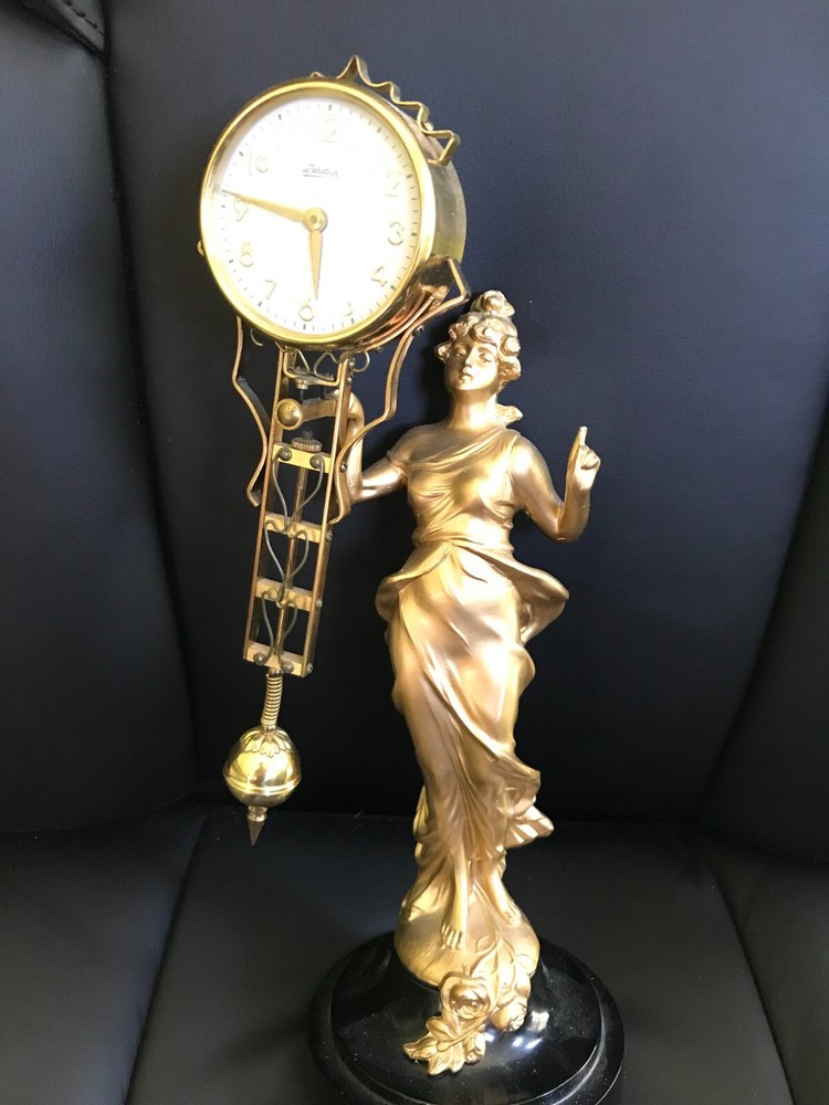 Linden Swinging Diane Clock