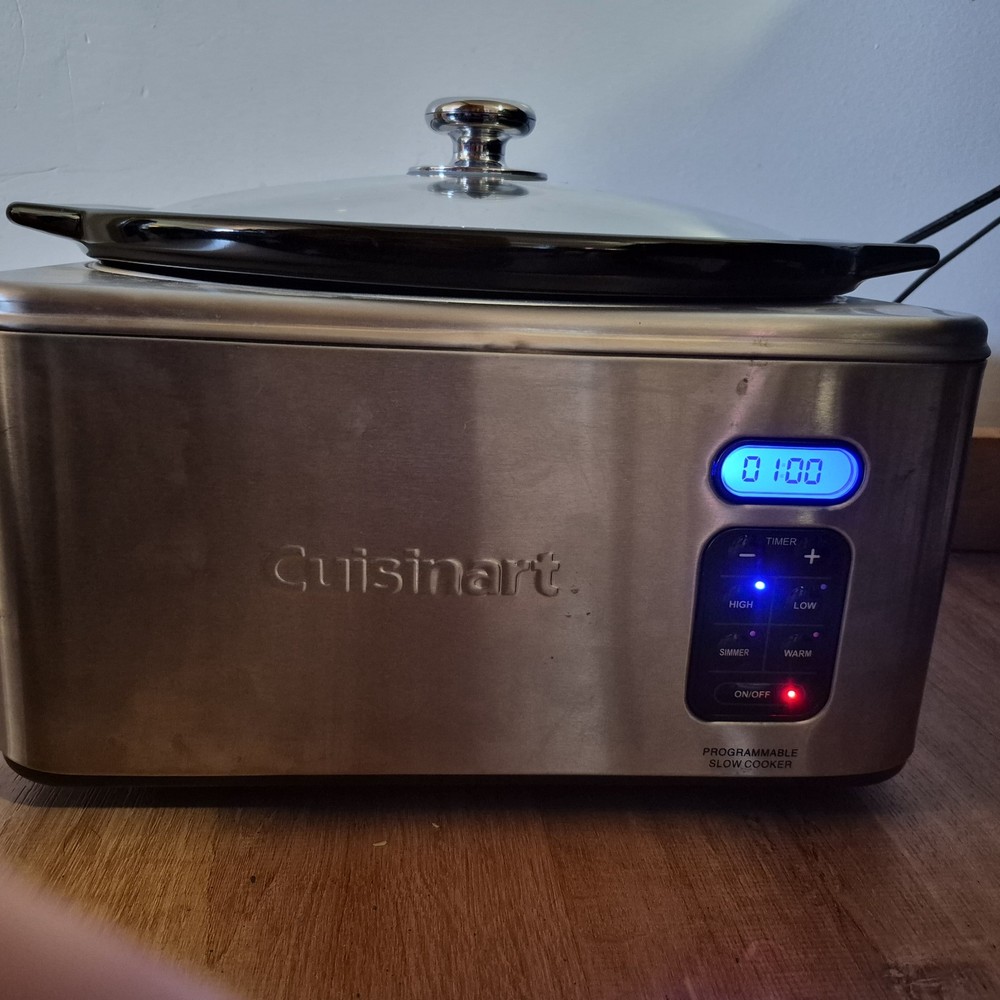 Cuisinart PSC-650 6.5 quart 24 hr. Programable Stainless Steele Slow Cooker