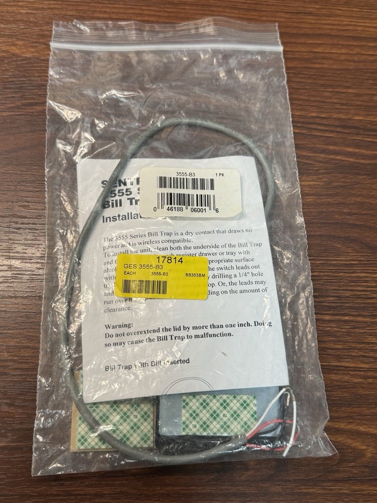 Sentrol 3555-B3 Bill Trap
