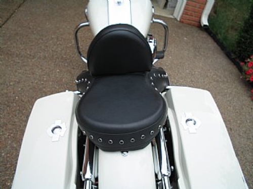 Harley Drivers Backrest for Electra Glide, Ultra,Tri Quick Release Adjustable