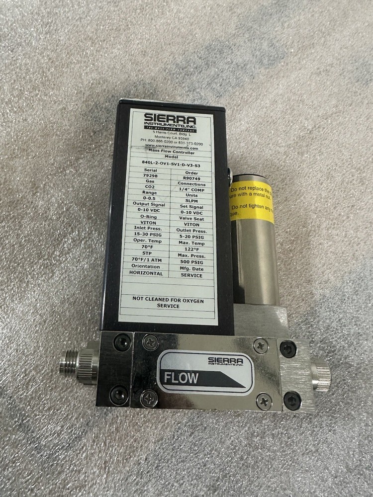 Sierra Mass Flow Controller - CO2