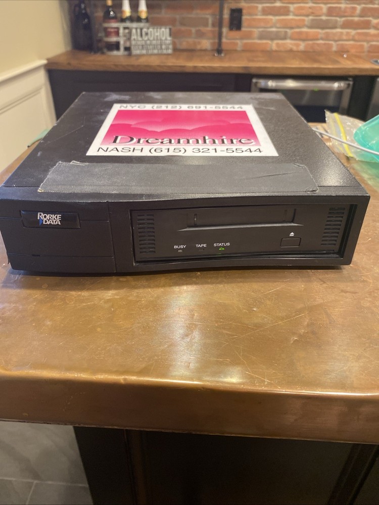 Rorke Data External Cassette Drive Power tested only