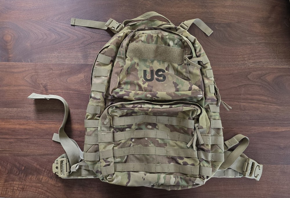 USGI MOLLE II Multicam MEDIUM COMPLETE RUCKSACK RUCK BACKPACK ASSEMBLED