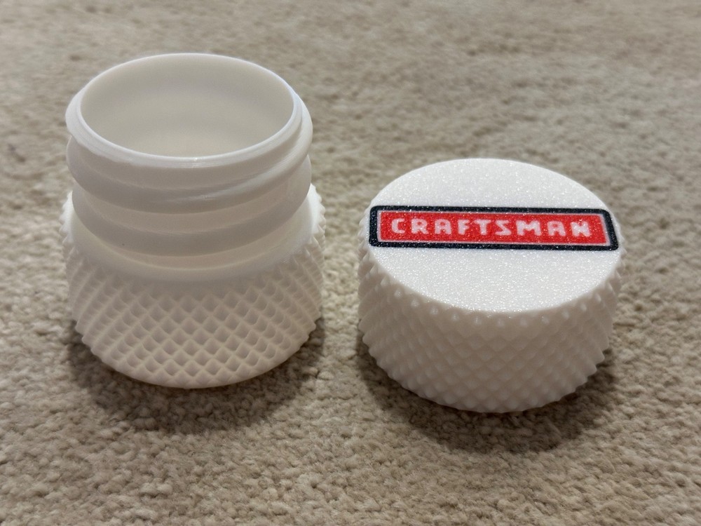 Craftsman Container – Threaded Screw & Parts Storage Box 3D Printed for Tools