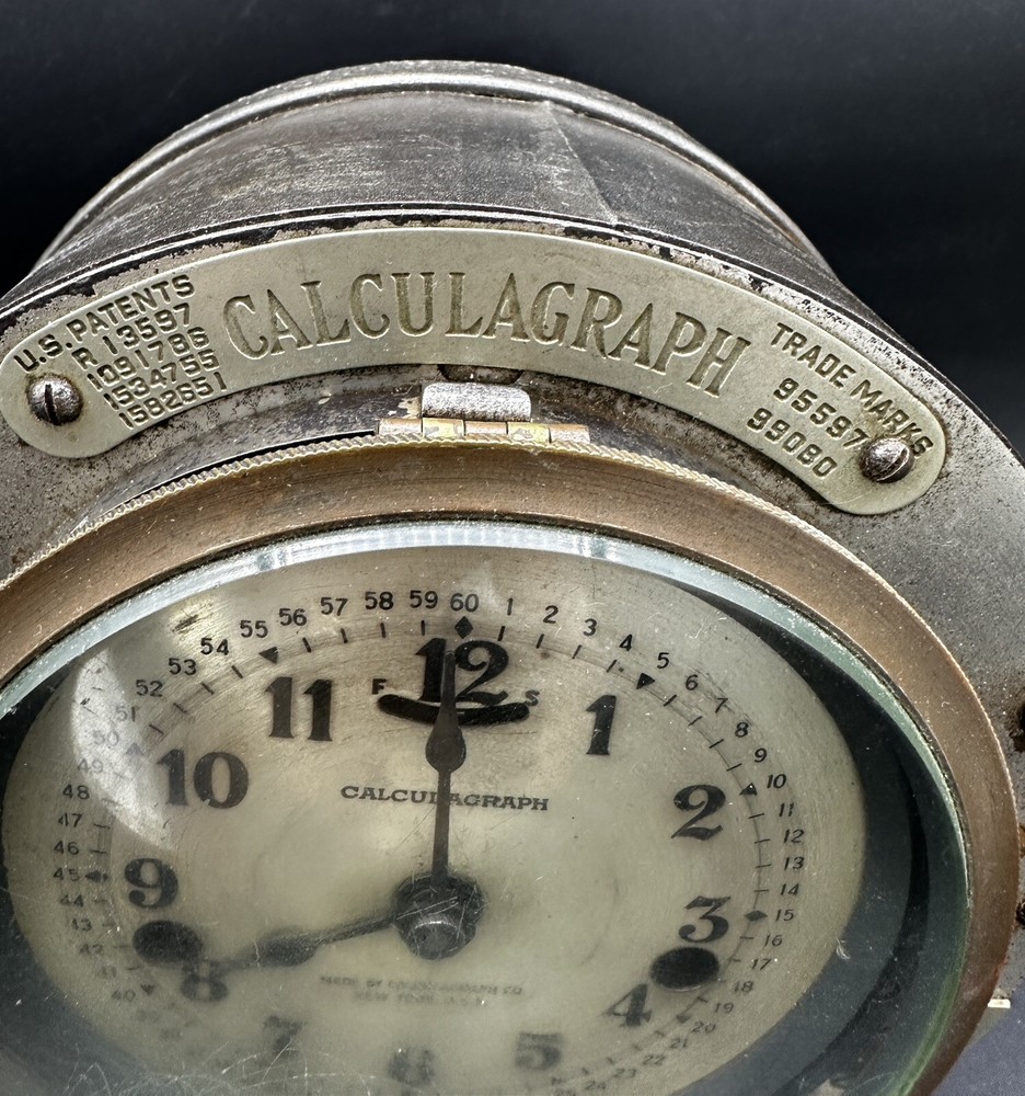 Calculagraph Clock~17 Lbs