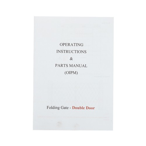 Folding Security Gate Double Door Expand Gate Security Folding Scissor Gate