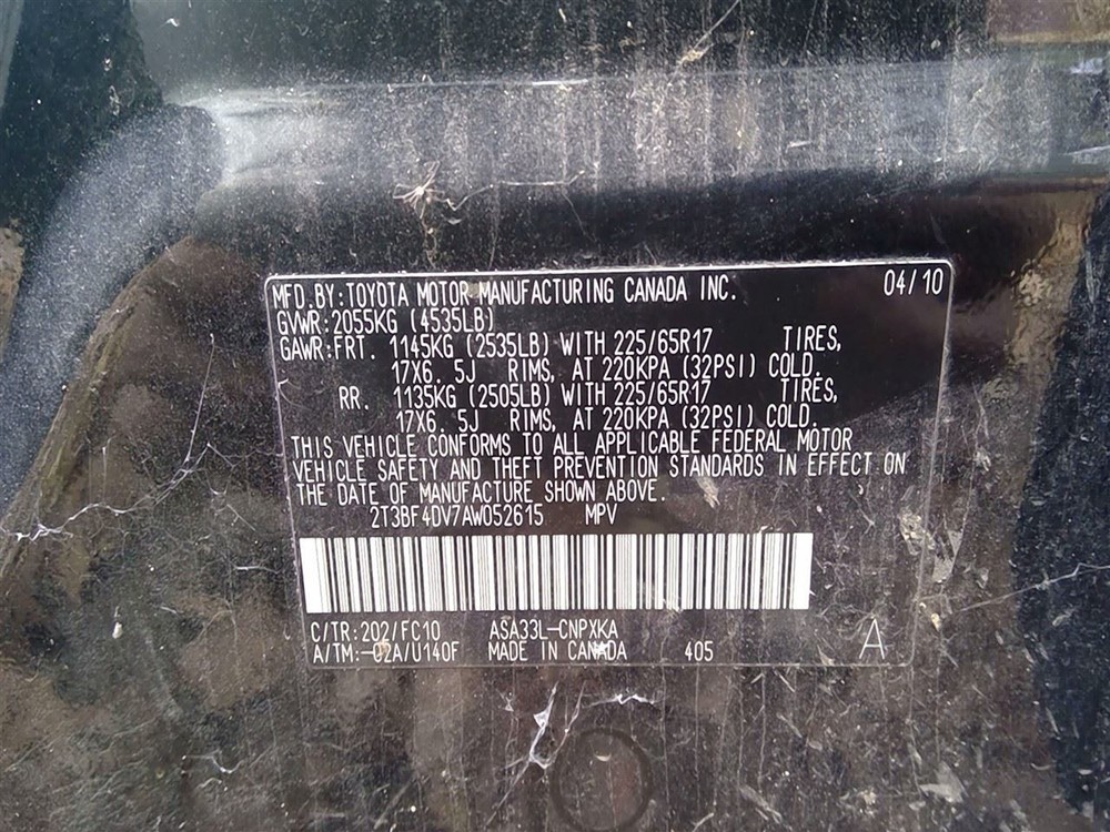 Transfer Case Module Right Hand Dash Fits 09-12 Rav 4 3760942
