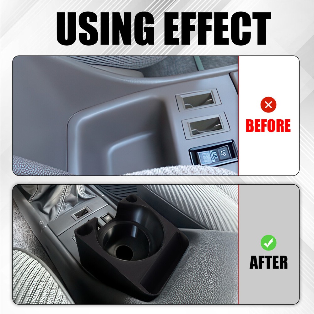 Cup Holder for 1990-1995 Toyota 4Runner Single Compartment Center Console