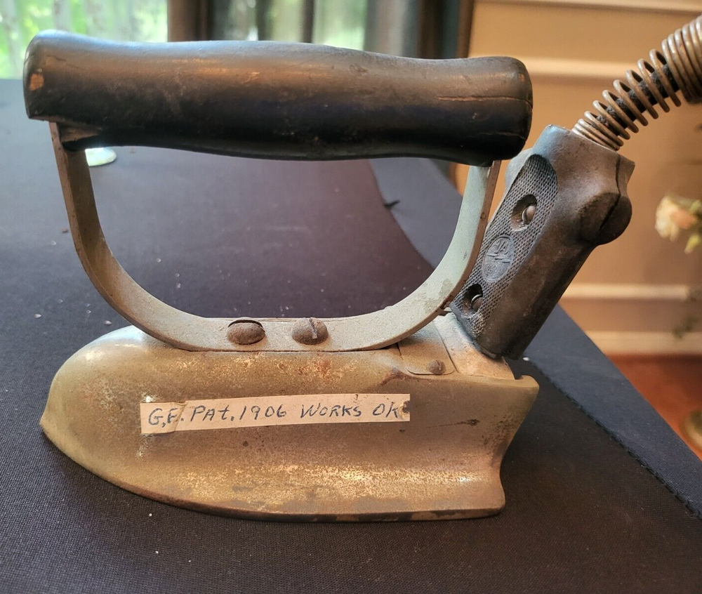 Antique General Electric Iron 1906