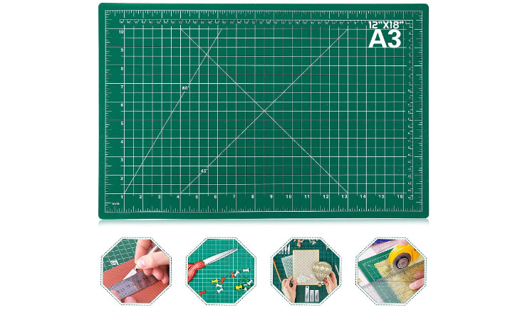 Self Healing Sewing Mat Cutting Double Sided Precision Crafts Project A3 12x18