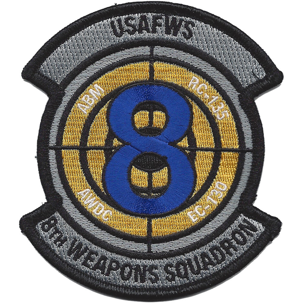 8th Weapons Squadron Patch