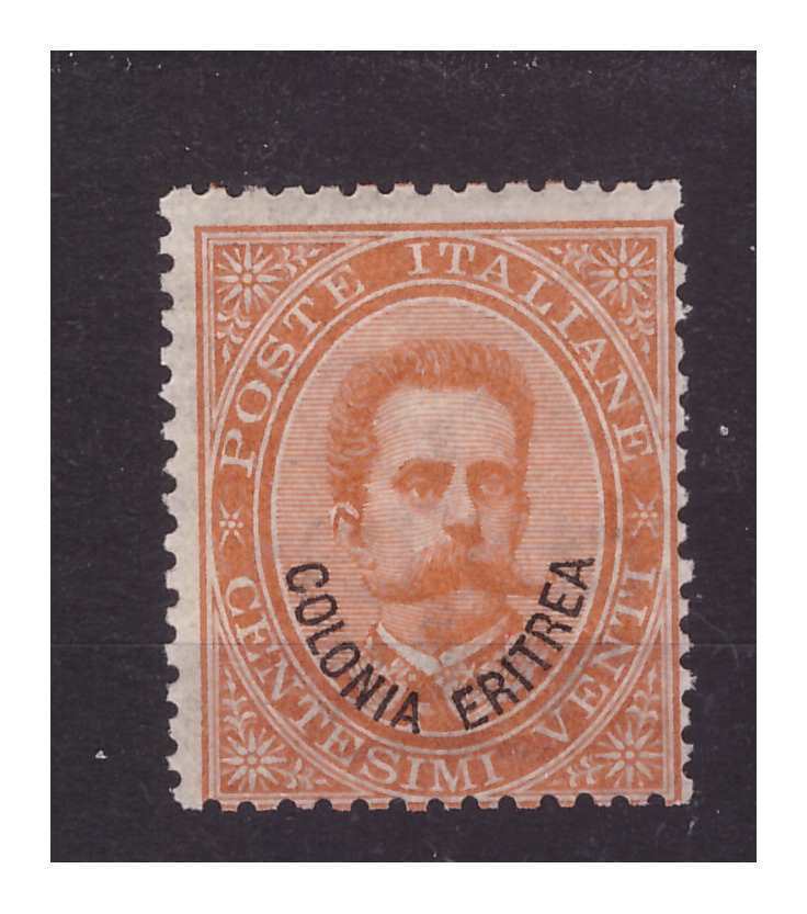 Eritrea 1893 - Centesimi 20 - New * MH