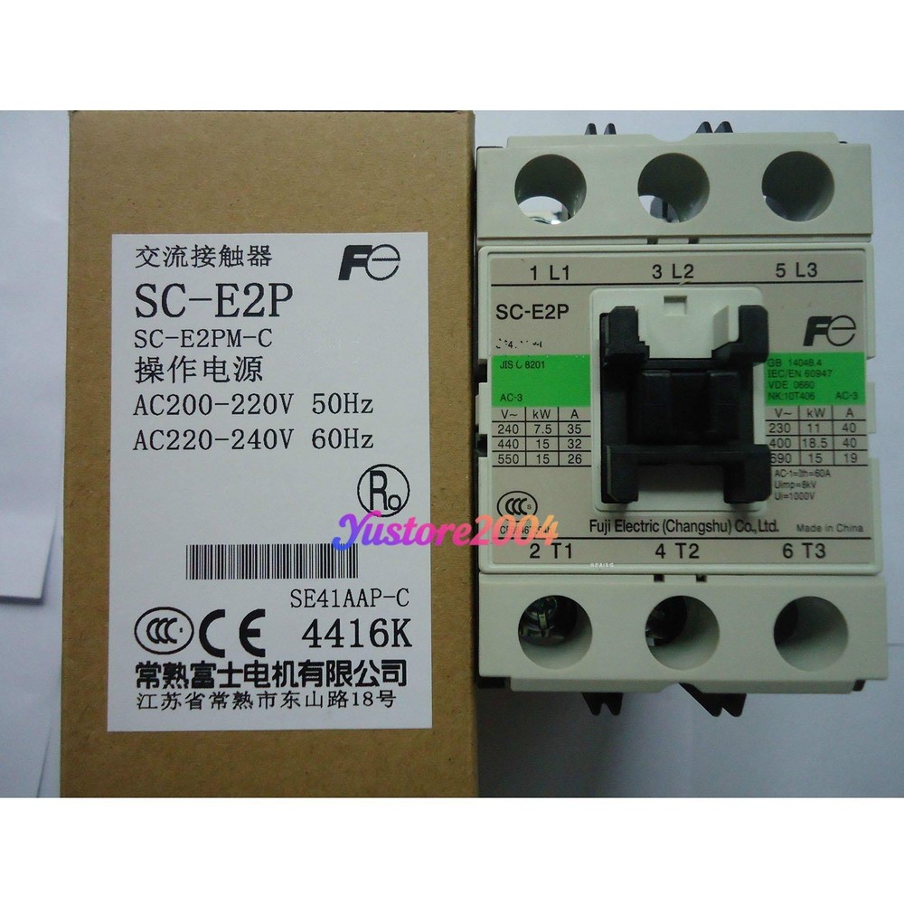 1 Pc. New SC-E2P Contactor AC220V
