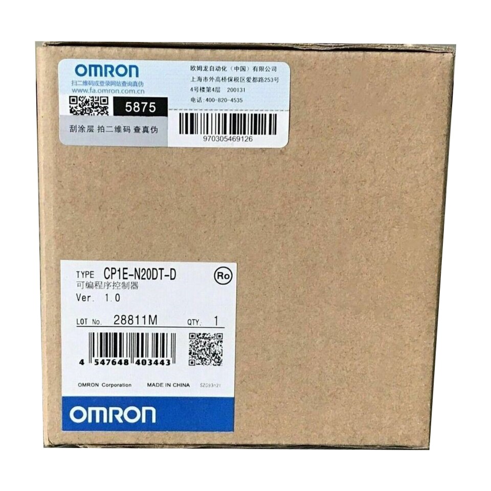 1PCS Omron CP1E-N20DT-D  Automation Unit New in box