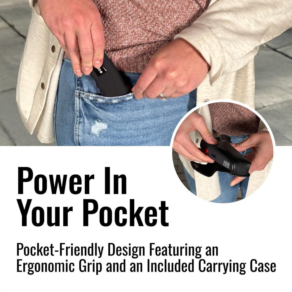 Ergo Stun Device with Bright LED