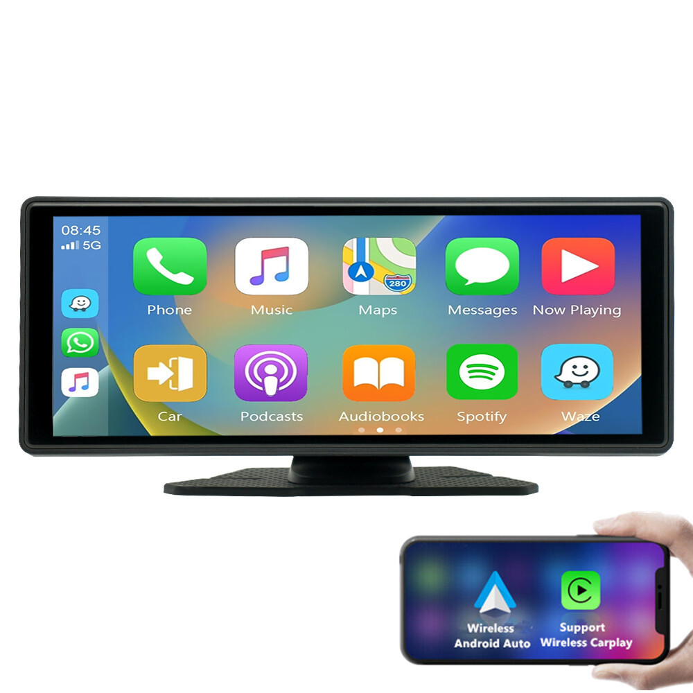 Radio Stereo HD LCD Display Touch Screen Multimedia Player With Reverse Camera