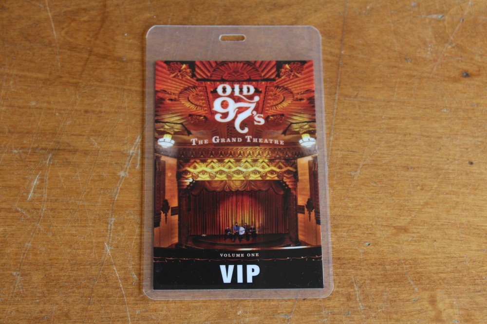 Old 97's  - Laminated Backstage Pass - FREE POSTAGE