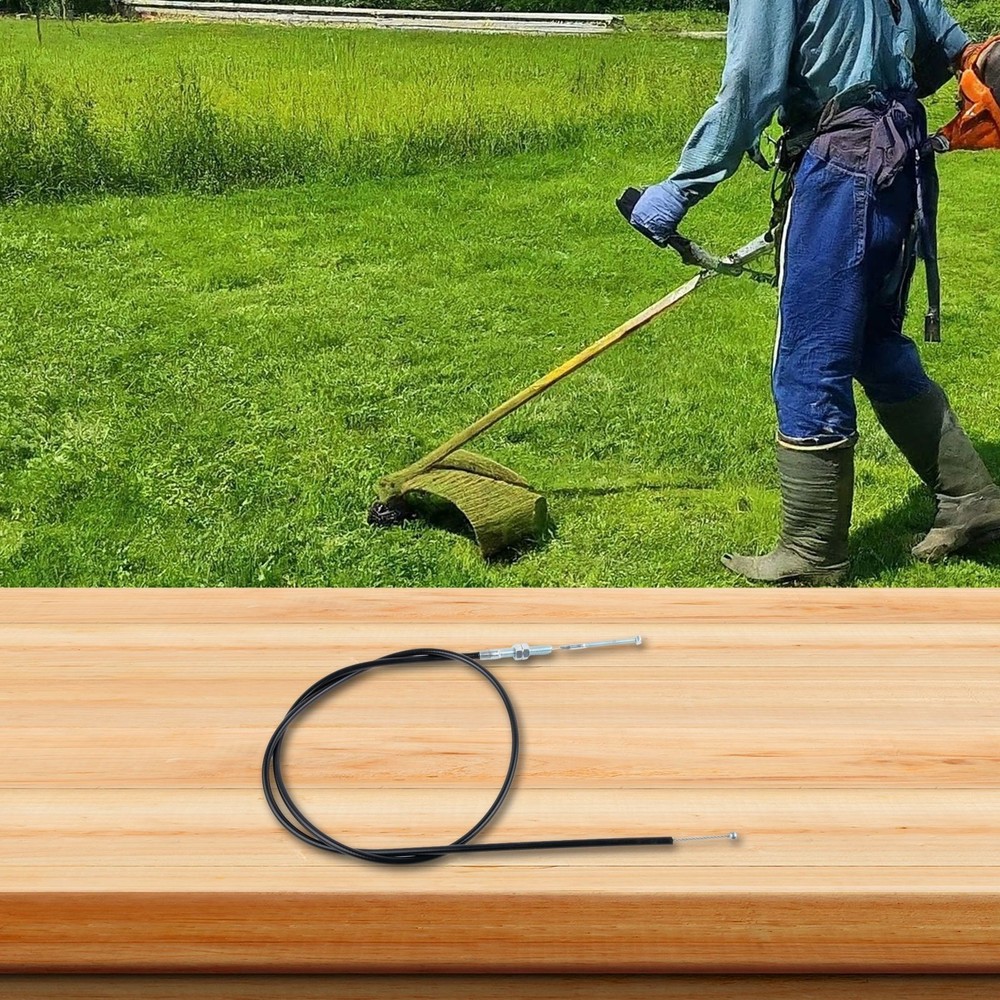 Tiller Replacement Cable Made from Alloy Steel Compatible with Multiple Models