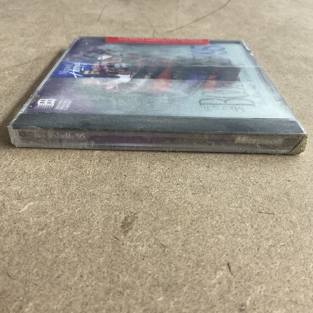 Microsoft Bookshelf '95 Multimedia Reference Library PC CD-Rom NEW Software 1995