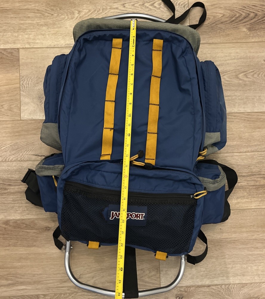 Vintage Jansport Rainier Blue External Frame Hiking Backpack