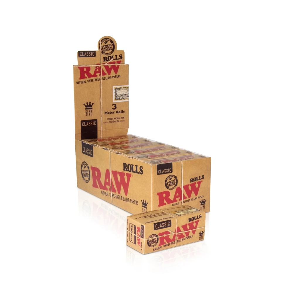 RAW Classic Paper Rolls King Size - 3 Meters