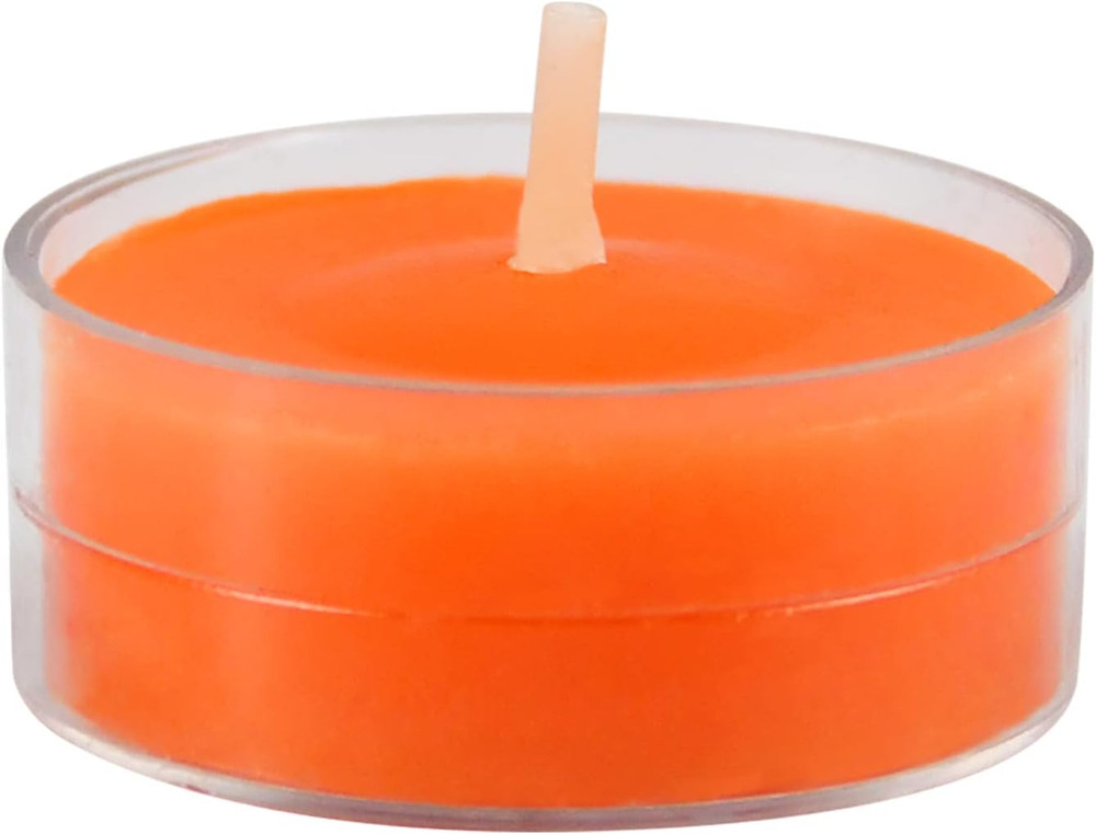Orange Tealight Candles