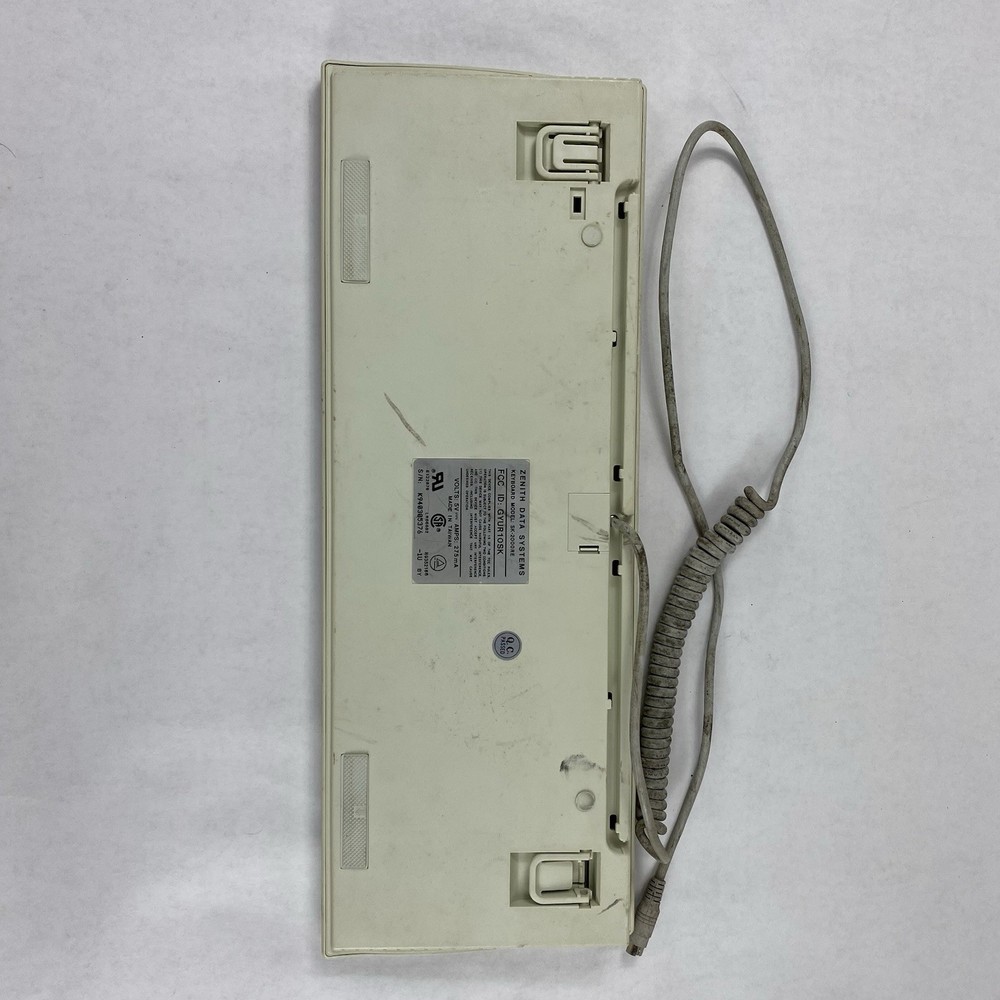 Zenith Data Systems SK-2000RE PS/2 Keyboard Tested