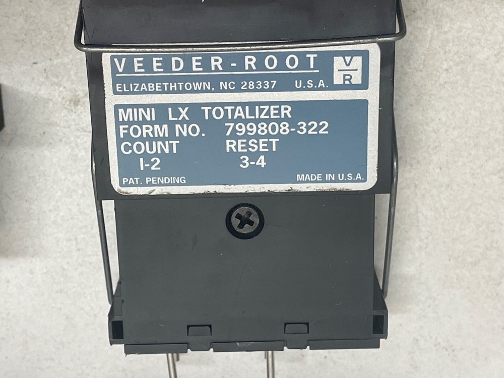 Lot of Veeder-Root Mini LX Totalizer Counters & Input Module