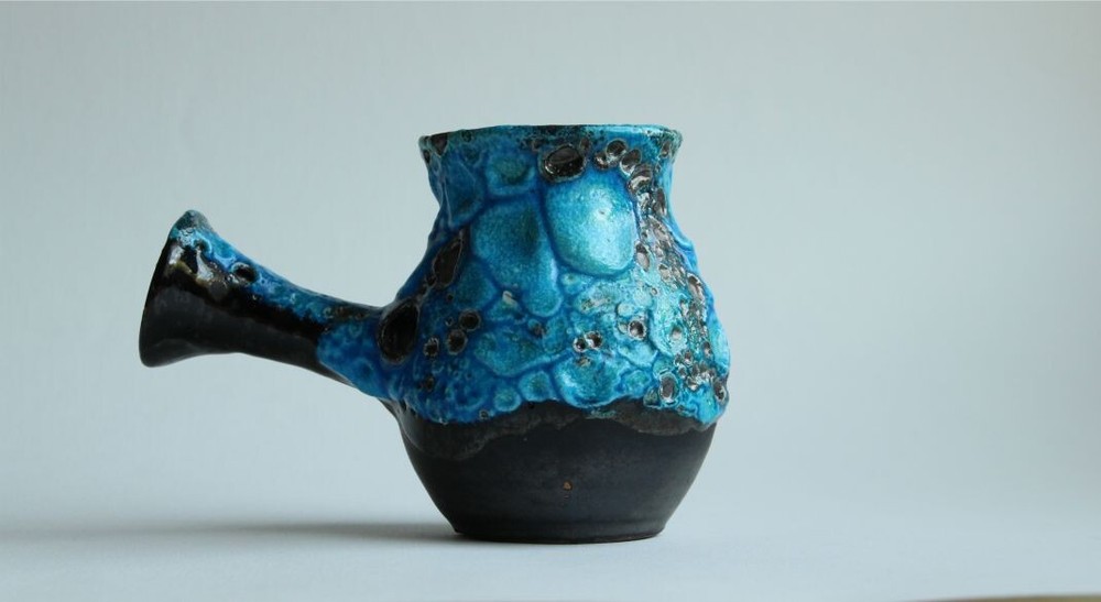Charles Cart's ceramic sauce pot