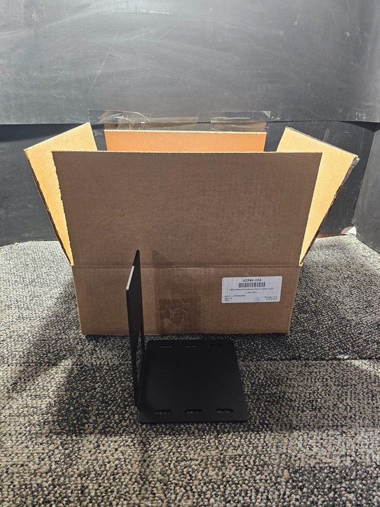 Vesa Plate/Peripheral Tray Combo Assembly 62584-104, Black