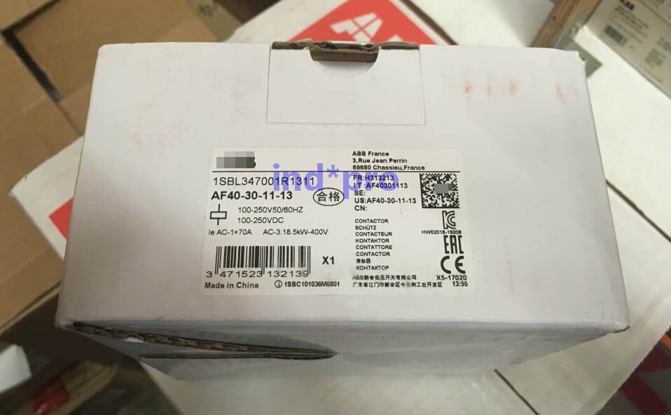 Three-pole contactor AF40-30-00-1124-60V