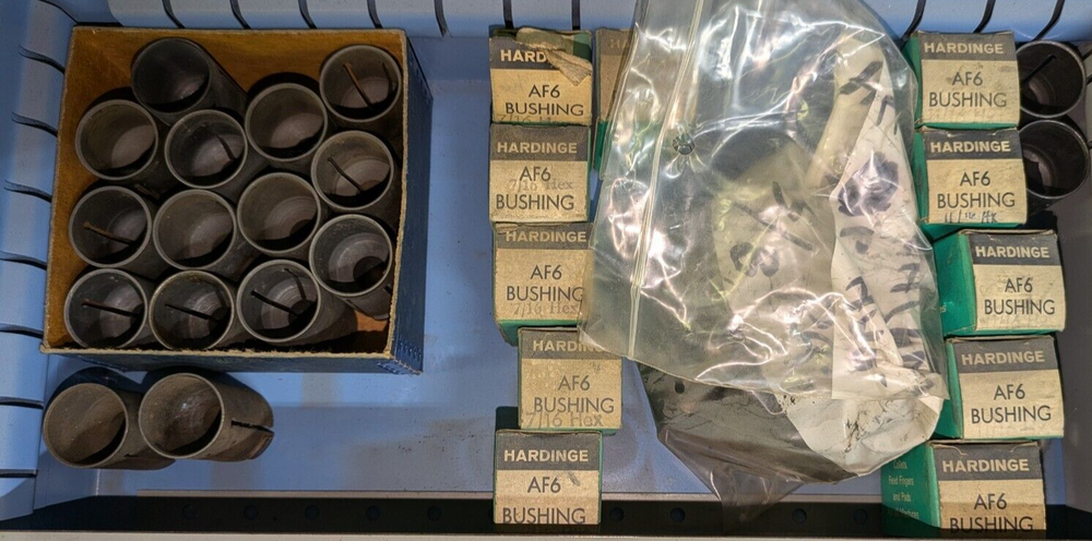 Hardinge AF6 Bushing, Multiple sizes