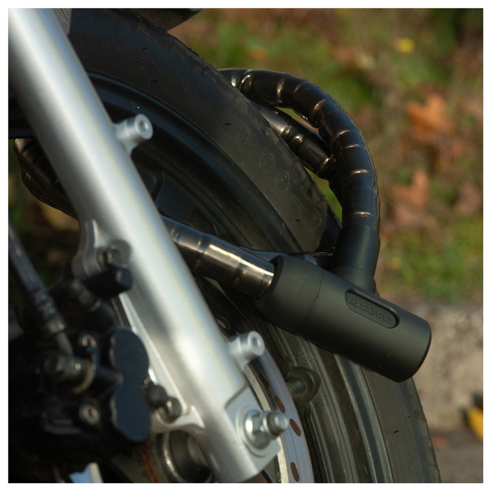 Oxford Barrier Cable Lock - Smoke - 25mm / 1.4m