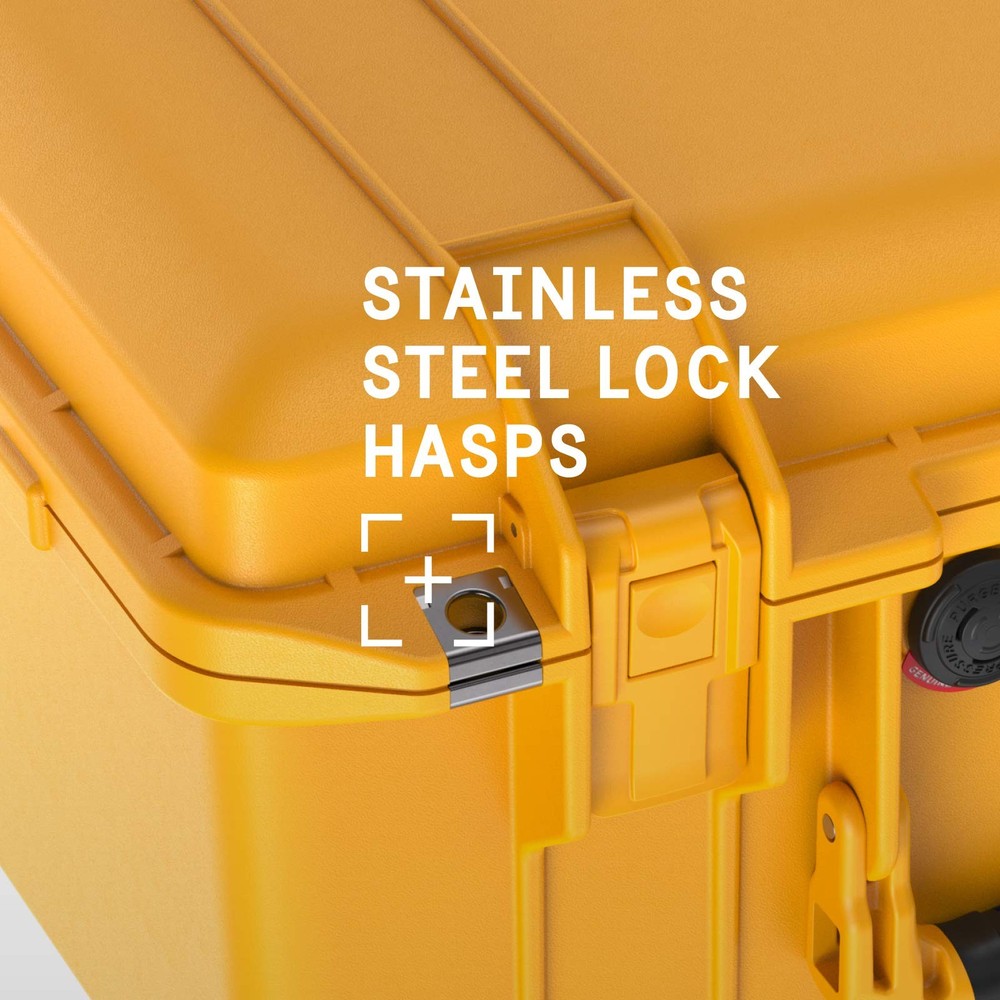1507 Case With Foam - Yellow
