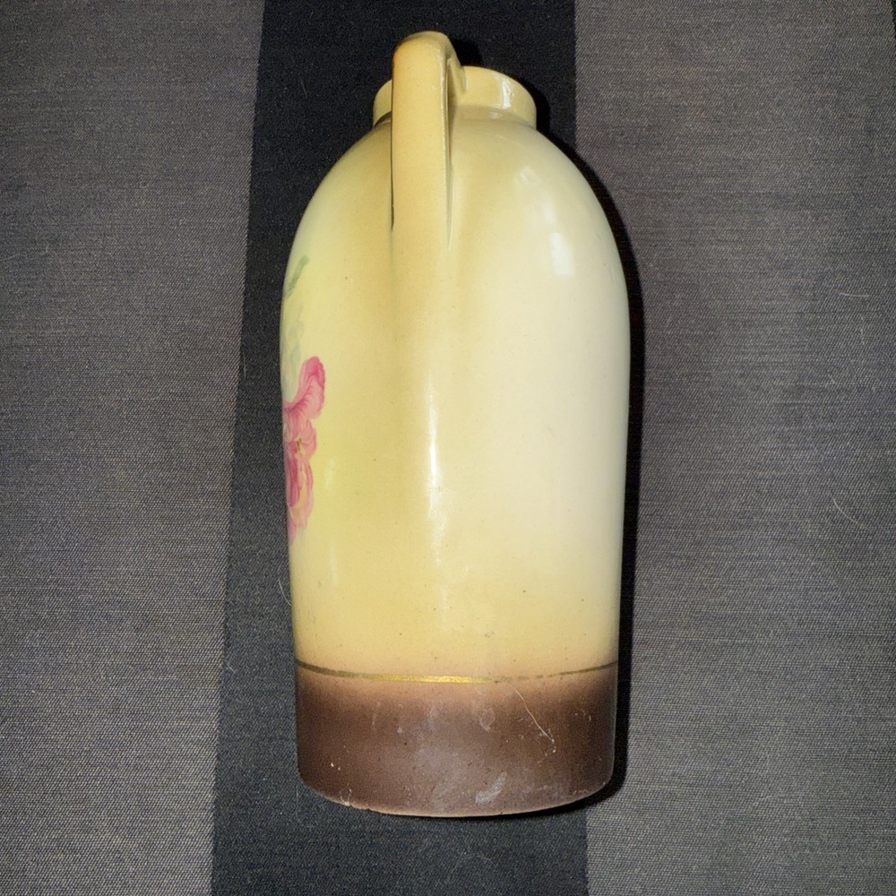 Double Handle Czech Floral Jug Case