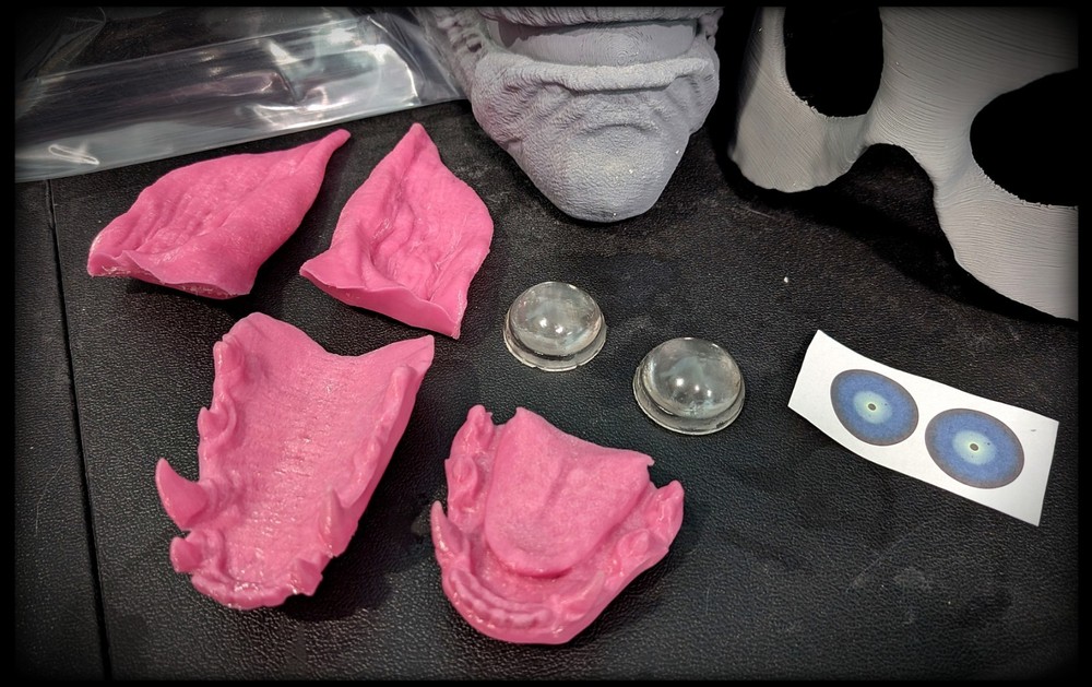 Underworld Lycan Head Prop Kit Blank
