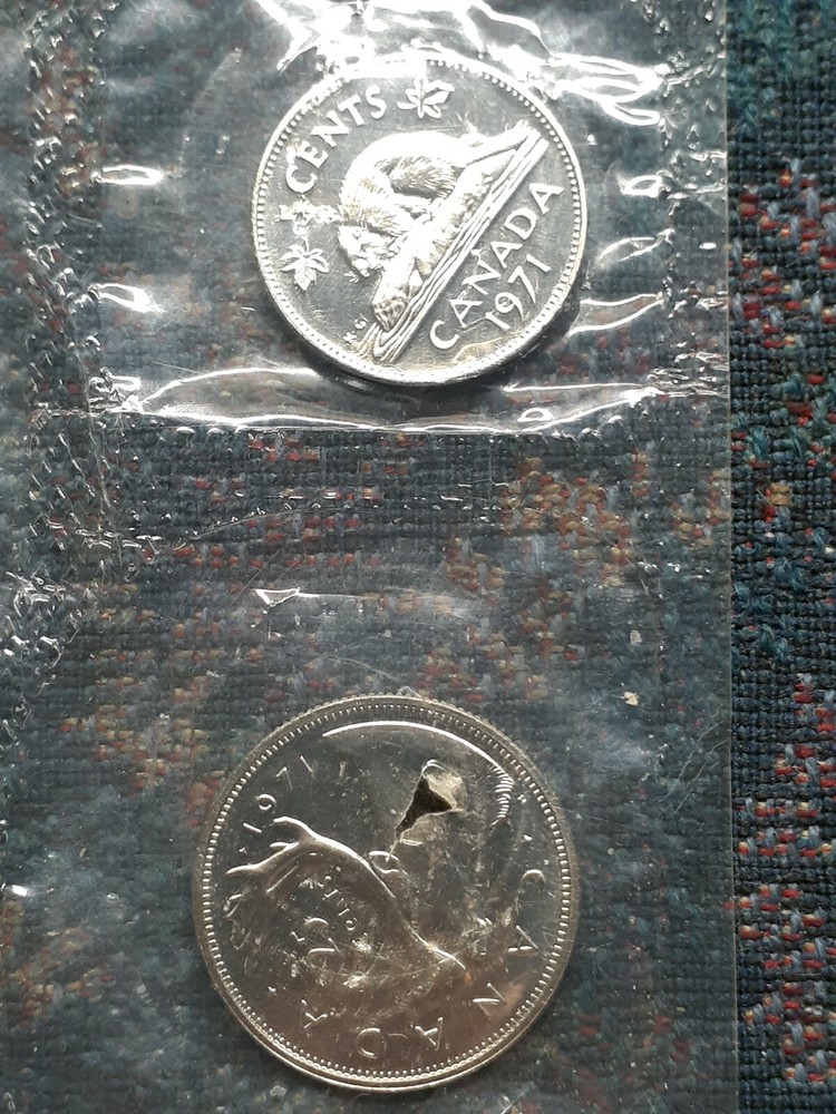 1971 CANADIAN 6 COIN SET