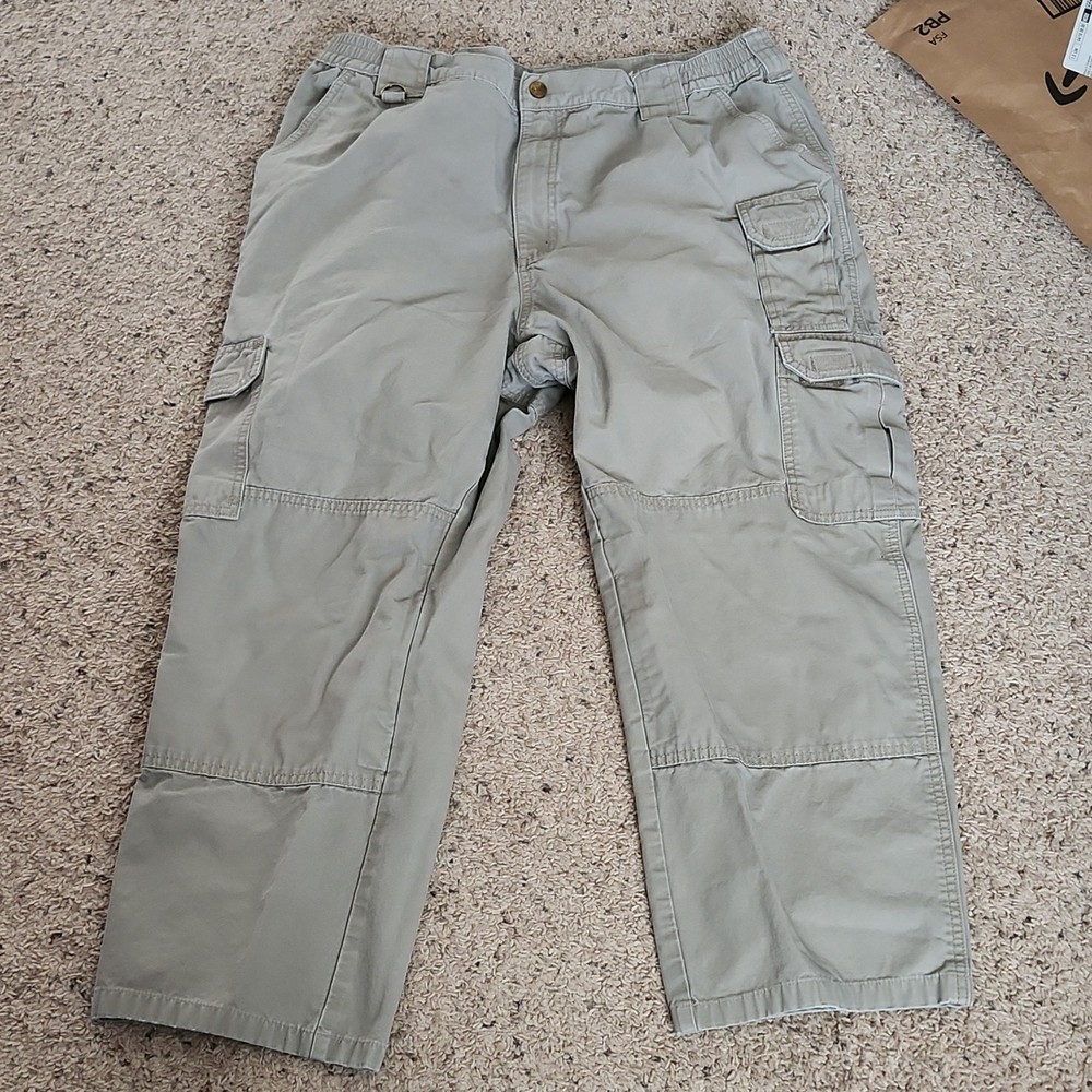 5.11 Tactical Men's Beige Cargo Pants Size 40 x 32 Solid Pattern
