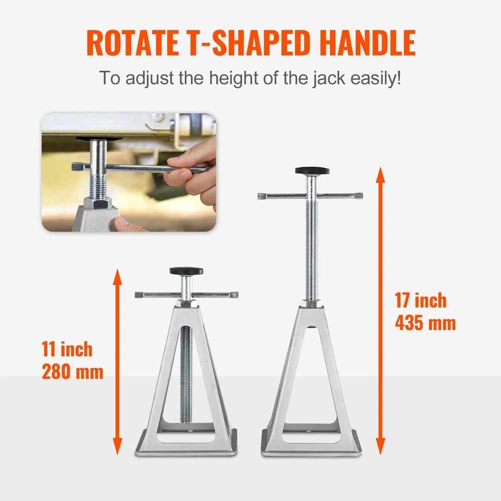 RV Stabilizer Jacks, 4 Pack Aluminum RV Leveling Jacks, RV Stack Jacks for RV