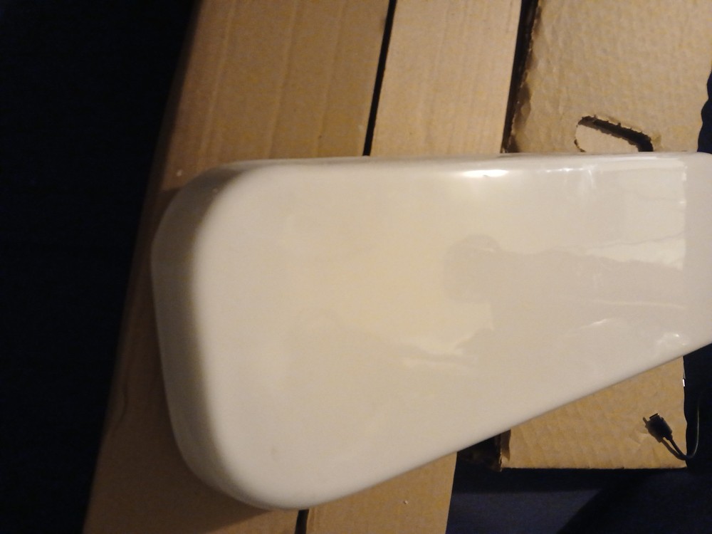 ELDGER WHITE TOILET TANK LID NOT NUMBERED OR LETTERED