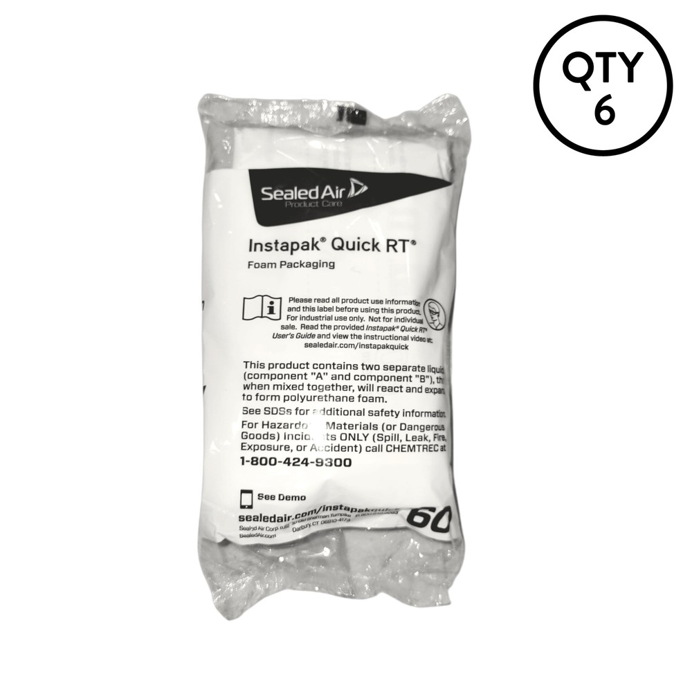 #60 Sealed Air Instapak (Qty 6)