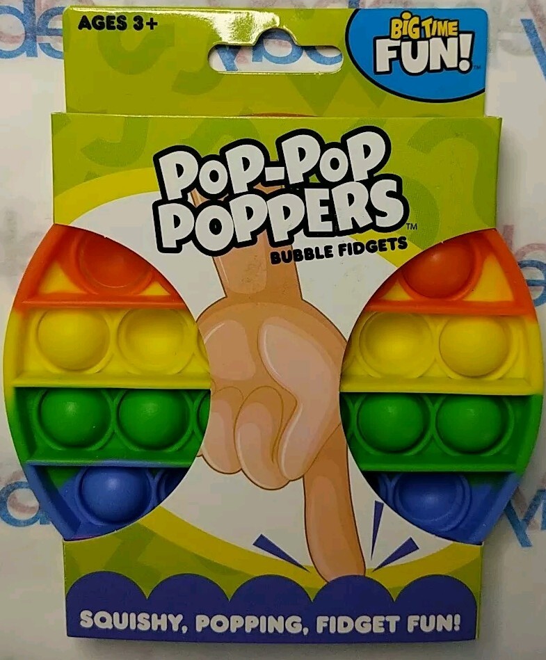 Pop Pop Poppers Squishy Popping Fidget Fun New