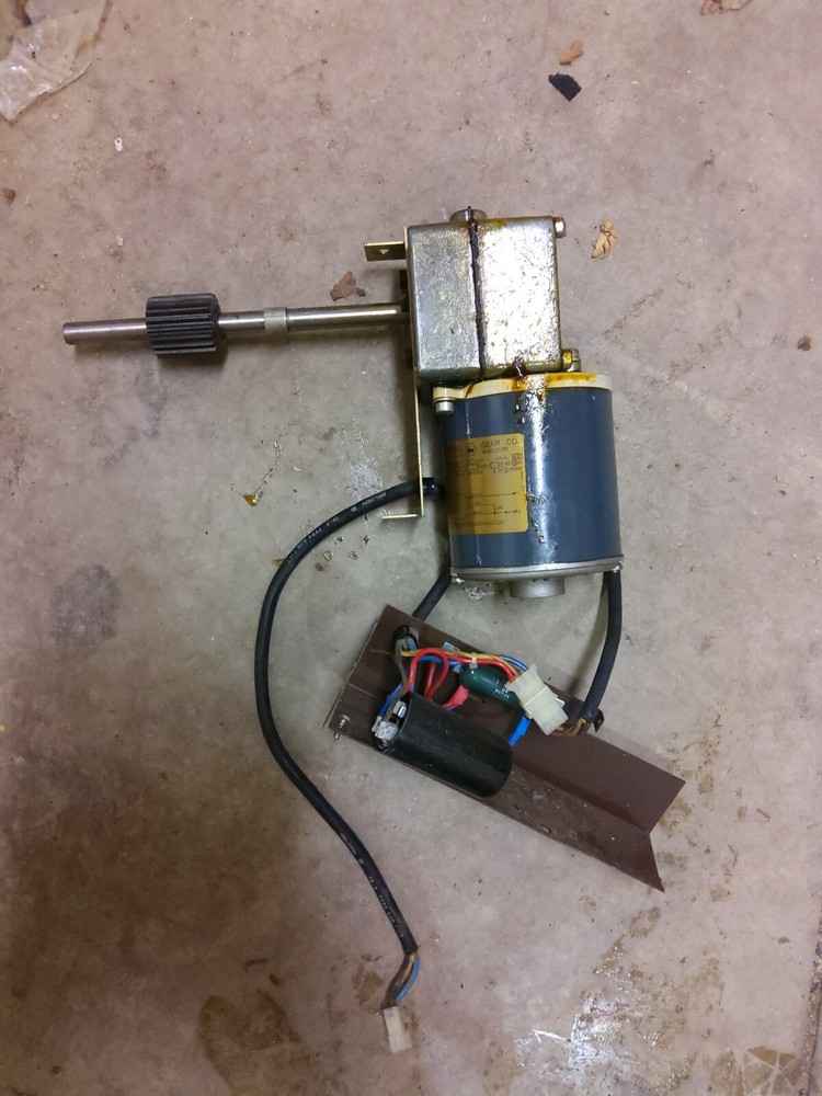 Pelton and crane chairman back motor