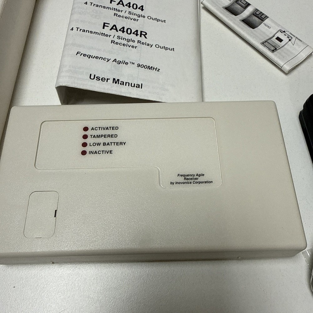 Inovonics Fa2600-BK FA404 & FA205 Kit Transmitter & $ trans Receiver