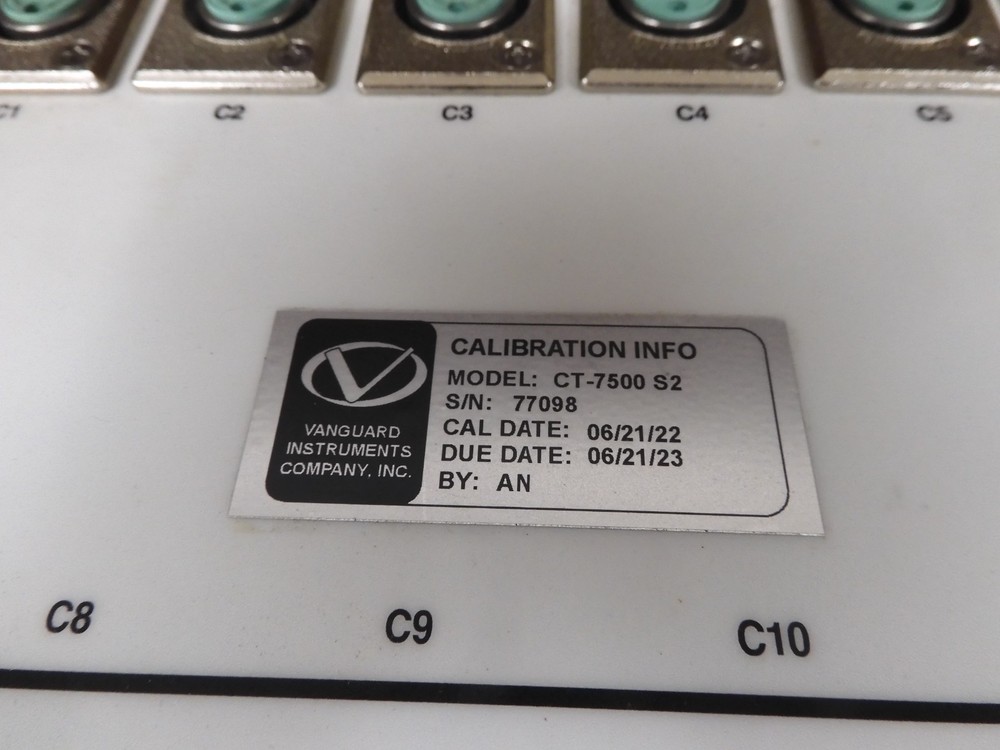 Vanguard Instruments CT-7500 - Digital Circuit Breaker Analyzer - QF64