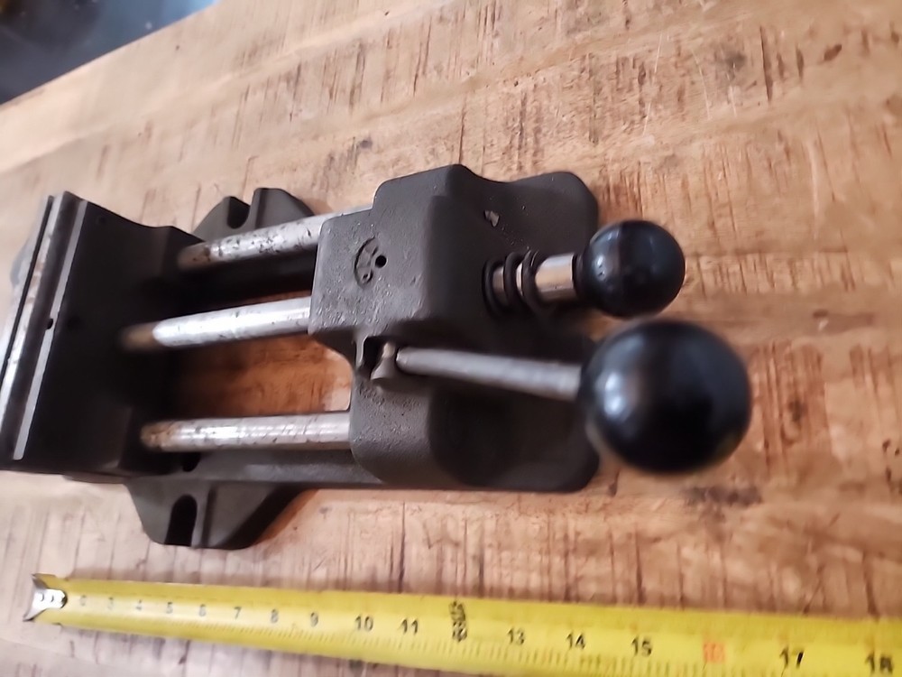 HEINRICH 6" GRIP-MASTER QUICK SLIDE DRILL PRESS VISE - #6SV