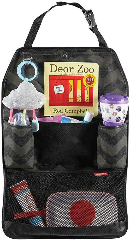Back Seat Car Organizer, Style Driven, Black, 0.6 Lb