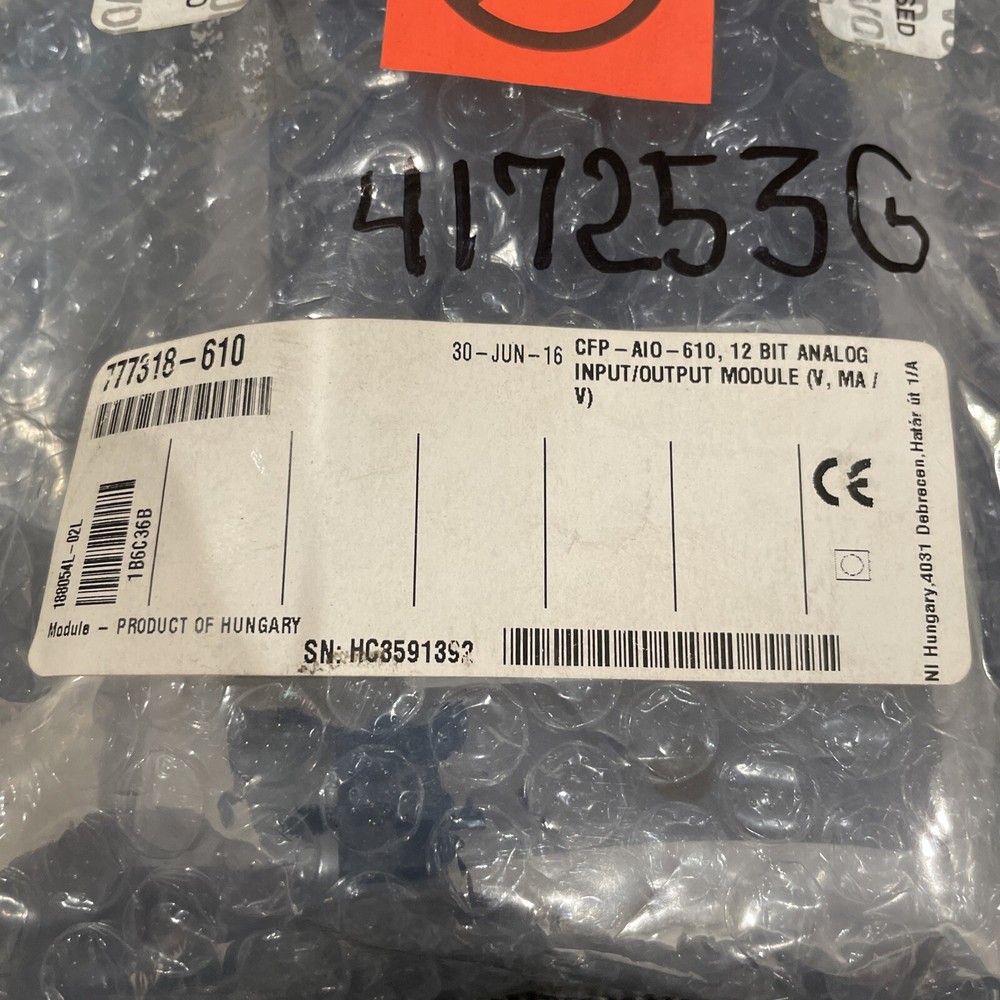 National Instruments cFP-AIO-610 4-Channel Analog Input / Current Output module