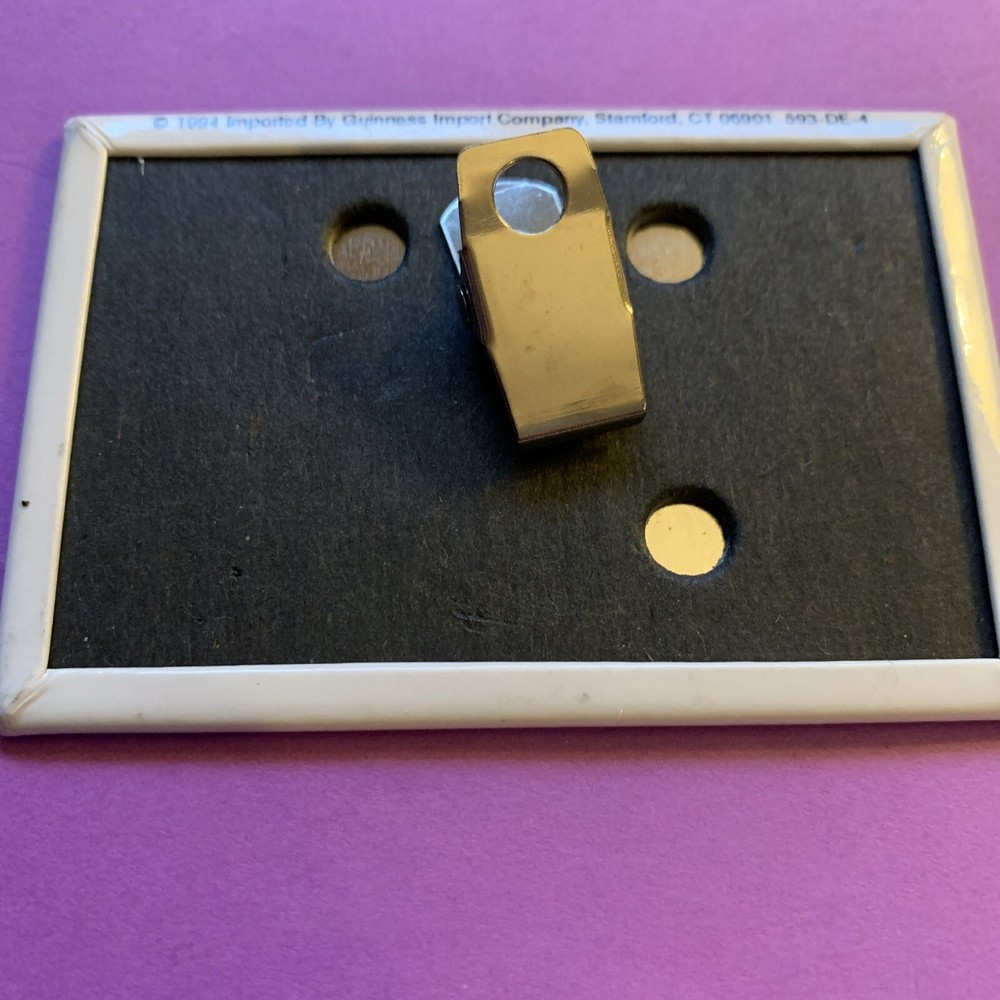 Dos Equis Imported Beer Button Clip